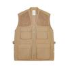 CROQUIS Men's 2024 Spring Casual Stand-Collar Sleeveless Vest