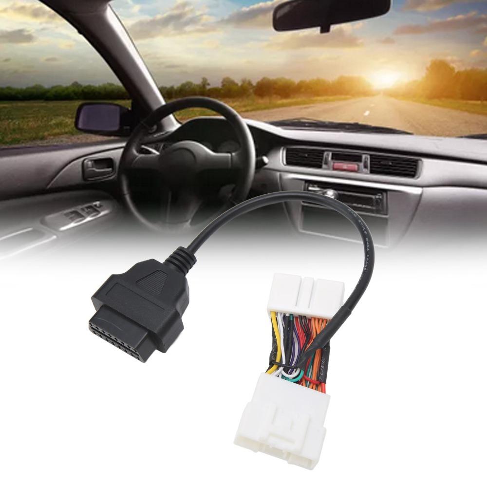 26 Pin to 16 Pin OBD2 Diagnostic Harness OBD2 Diagnostic Adapter  Vehicle Fault Code Reading