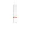 Lampa Wisząca Vidar 1 Gu10 Biały Wood Milagro Mlp5408