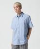 AVIREX DAILY BASIC CHAMBRAY S/S SHIRT Men's L 110 Blue 783-3923003