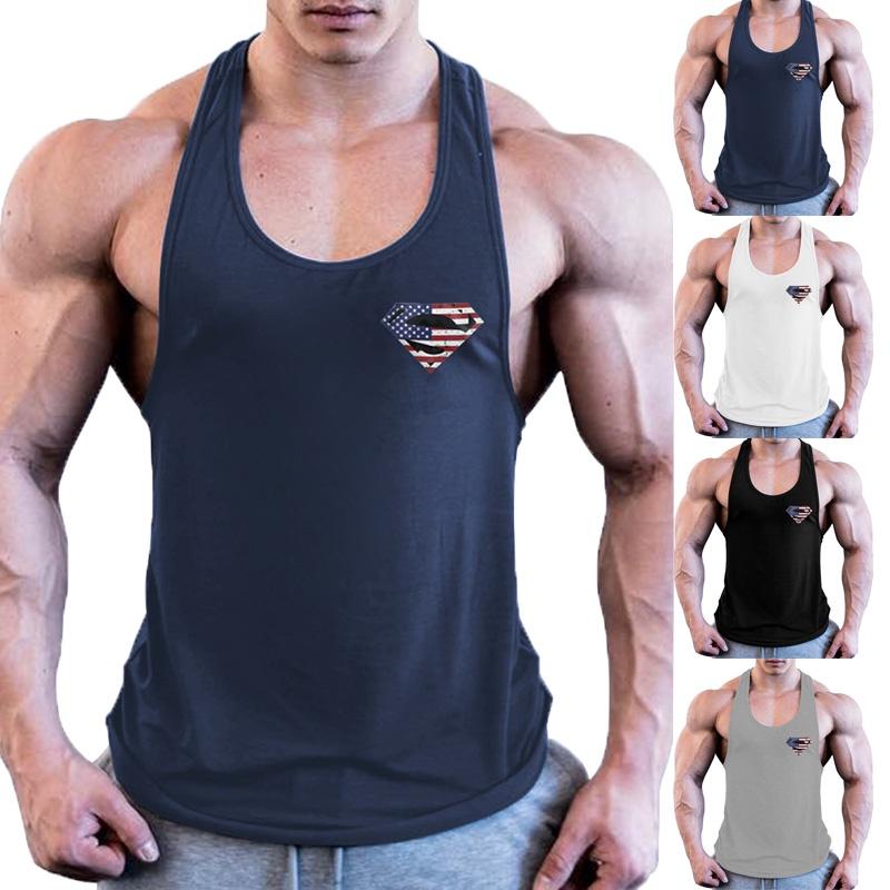Premium Quality Men Bodybuilding Tank Top Muscle T-shirt For Gym Fitness Enthusiasts