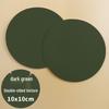 Cross-Border Double-Sided PU Leather Waterproof Non-Slip Coasters - Customizable Corporate Logo Insulation Pads