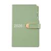 2026 A5 Daily Planner & Schedule Book with Custom Logo Hot Stamping - A6 Bullet Journal Notebook with One-Page-Per-Day Format