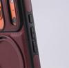 Business Magnetic Ring stand Leather Case For iPhone 17 Pro Max Air 16 15 14 13 12 Plus For Magsafe Wireless Charge Bumper Cover