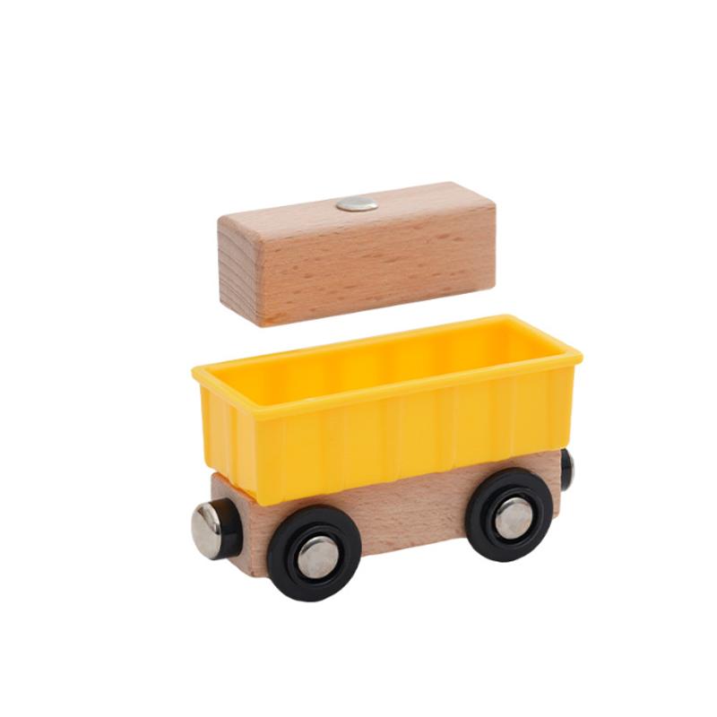 New Wooden Multifunctional Magnetic Car Scenery Car Toy For Kids Compatible with Thomas Wooden Train Track