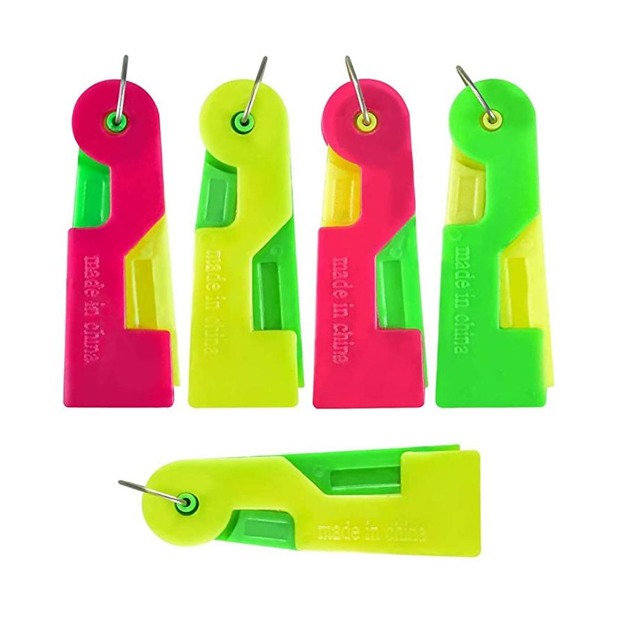 3 Stück/5 Stück Automatisches Nadeleinfädler-Werkzeug, Bequemes automatisches Nähnadelführungs-Werkzeug für Handnadeln & Sticknadeln für ältere Menschen