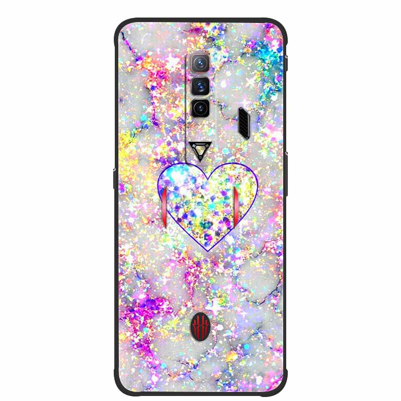 For ZTE Nubia Red Magic 7 Cases 7Pro Fashion Soft TPU Silicone Back Cover For Redmagic 7 Pro Phone Cases Shockproof Fundas 2022