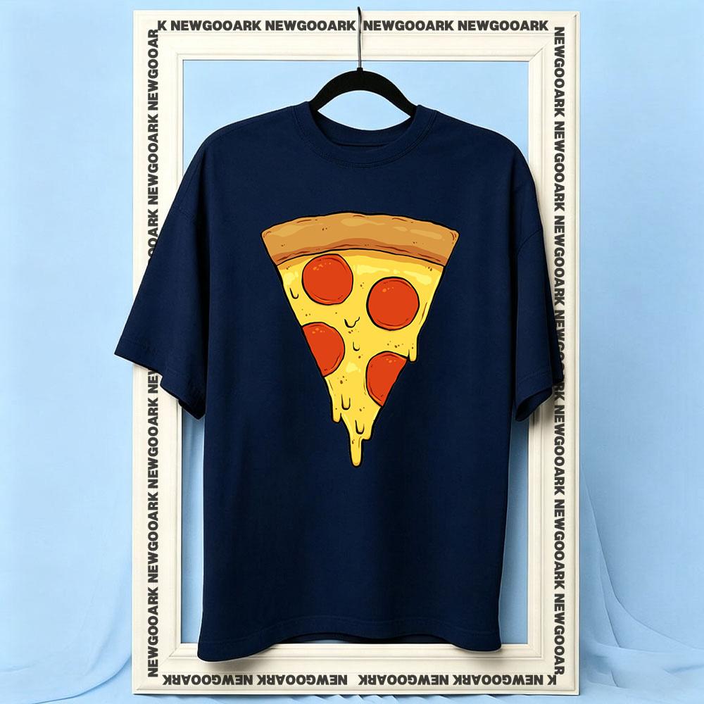 The Pizza Slice Shirt Women Unisex Summer Cotton Graphic T Shirts Adult Streetwear Camisetas Shortsleev Breathable Oneck