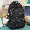 Schoolbag Mori small fresh bow schoolbag female junior high school student cute backpack advanced sense lightweight large capacity backpack