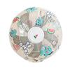 Fan Dust Guard Dinosaur Sunflower Print Waterproof Lightweight Practical Household Stand Fans for Living Room