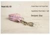 MUTTCO DIY Soft Purple Plaid Dog Collar & Leash Set UDL-101