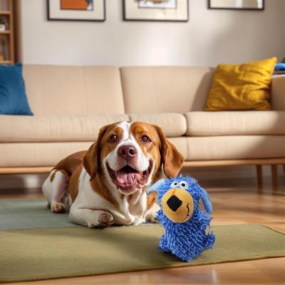 Dog Squeak Toys Soft Dog Toy With Squeaker Stimulation Enrichment Puppy Chewers For Boredom Relief Training Reward Entertainment