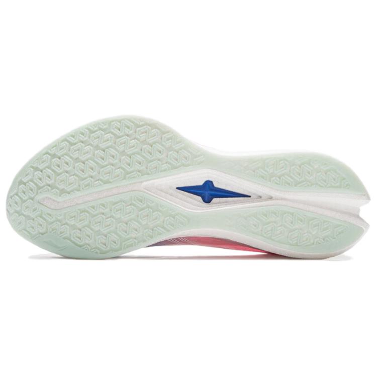 New LiNing Red Hare 8PRO Anti Slip Wear Resistant Low Top Racing Running Shoes Men's White Blue Pink ARPV003-31