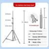 Reinforced 2.8m Stainless Steel Light Stand with Magic Legs for Flash Photography