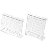 50/80 Holes Earrings Display Stand Ear Studs Holder Acrylic Jewelry Display Holder Earring Showcase Organizer Storage