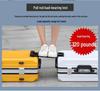 High-End 22” Travel Suitcase: Sit-On Design, 20” Carry-On for Men, Women, College Students, Business, and Large Capacity 26” Trolley Case