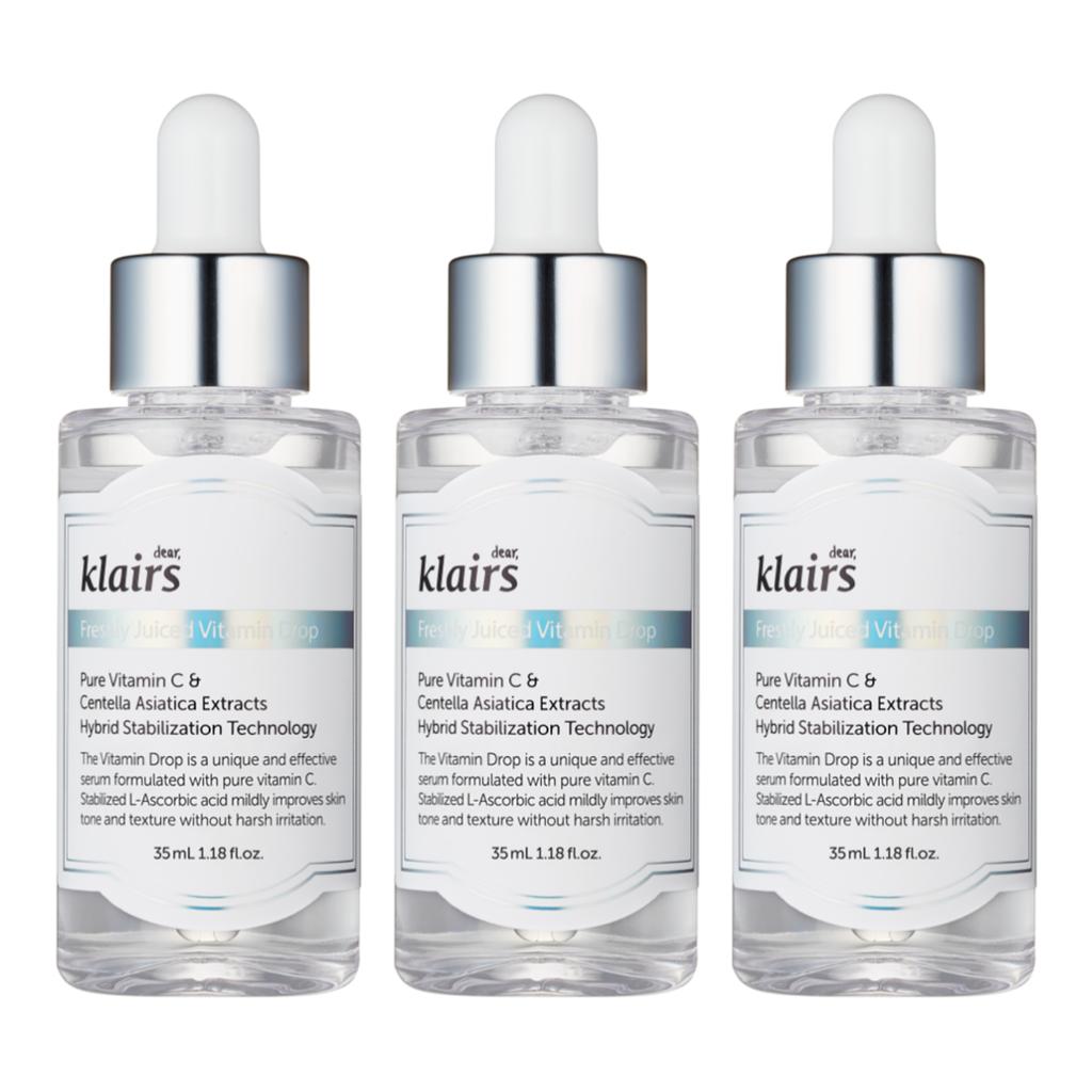 Dear, Klairs Freshly Juiced Vitamin Drop 5% Hypoallergenic Pure Vitamin C Serum 35ml | Ascorbic Acid, Antioxidant For Face
