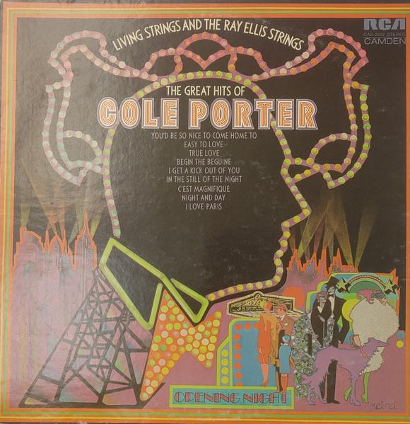 Виниловая пластинка LIVING STRINGS  RAY ELLIS  HIS OR  The Great Hits Of Cole Porter CAS2522 RCA Camden US Pop Б/у