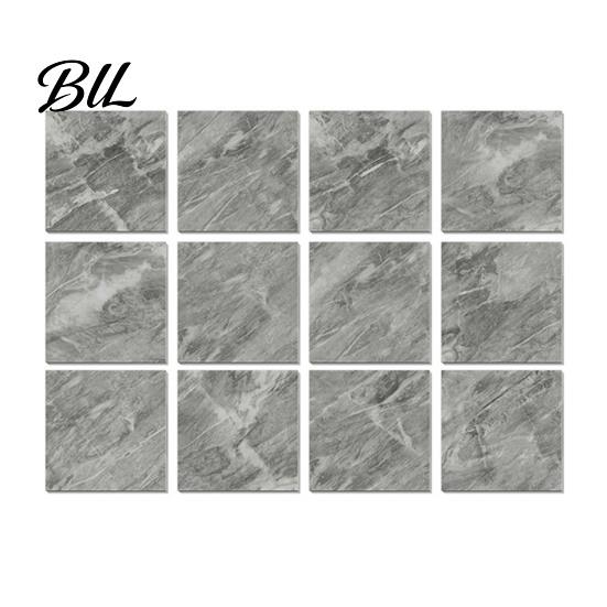 Scratch Resistant Wall Decor for Home 12PCS Imitation Marble Pattern Stickers, Self-Adhesive Waterproof EVA Realistic Stone Texture Stickers