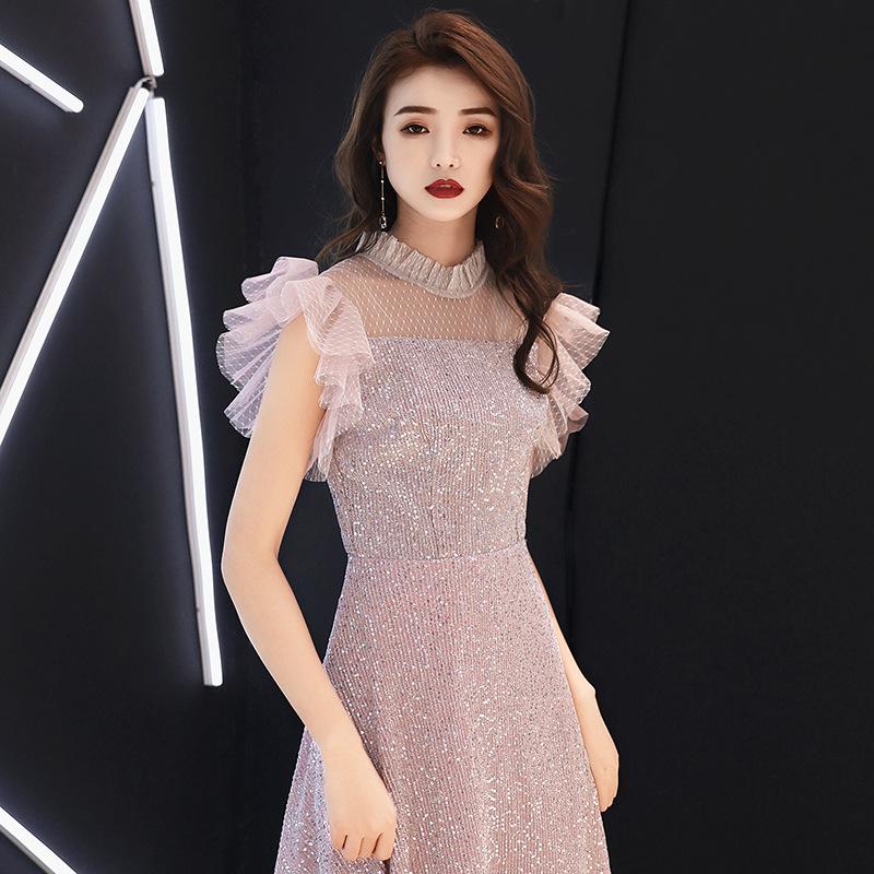 Buy Evening Dresses Banquet Noble Elegant Prom Dress Women's Fashion  Birthday Party Dress at affordable prices  free shipping, real reviews  with photos  Joom