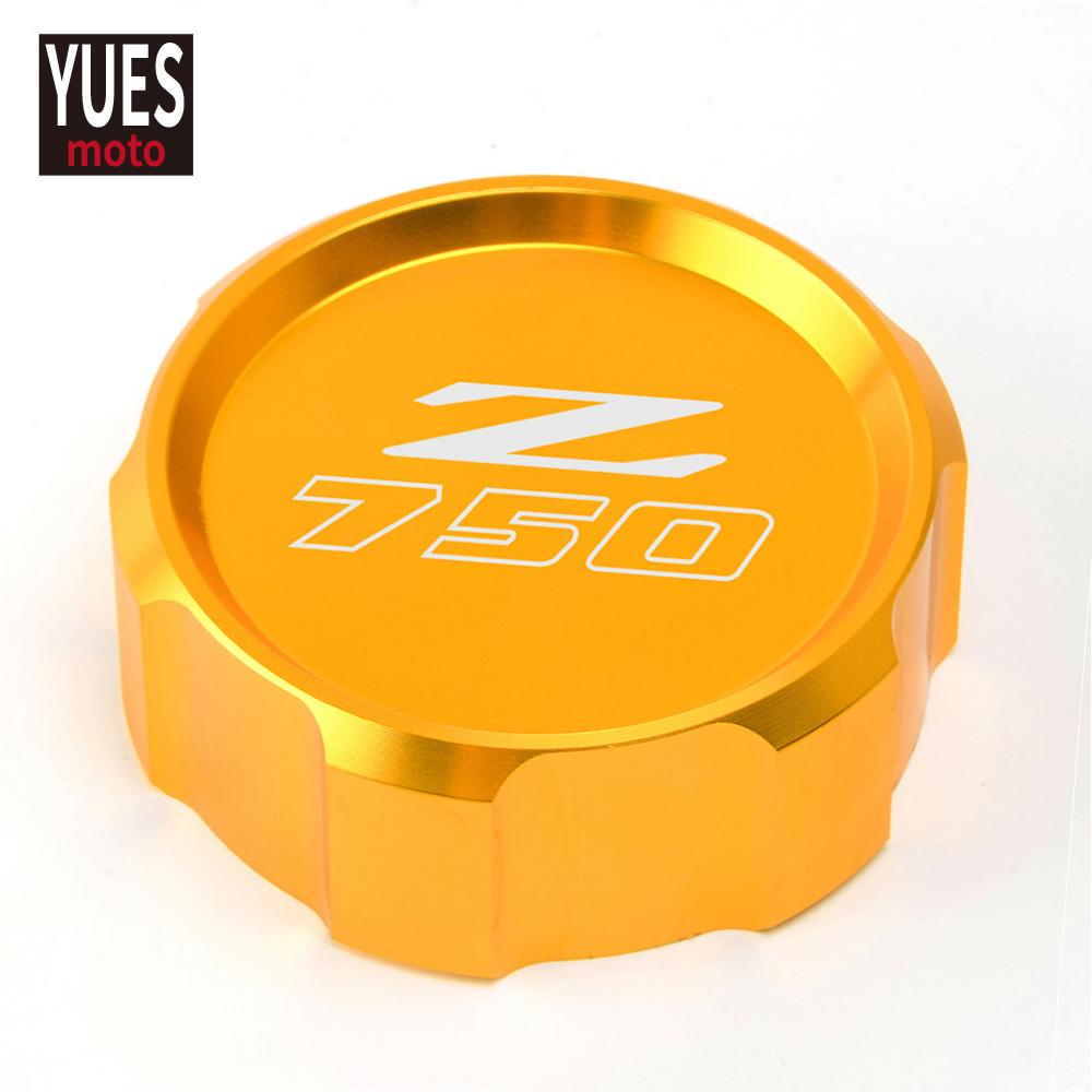 Motorrad Zubehör Rot Vorne Hinten Flüssigkeit Zylinder Master Reservoir Abdeckung Für Kawasaki Z750 Z 750 2007-2012 2008 2010