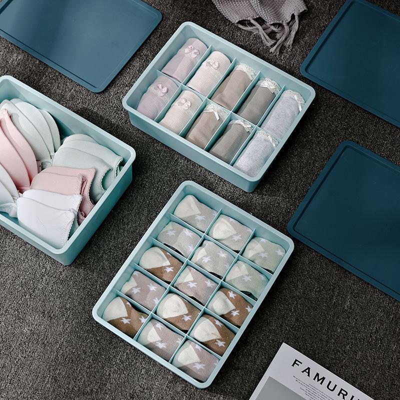 Home Drawer-style Sock Storage BoxBra and Underwear Compartment-organized Box