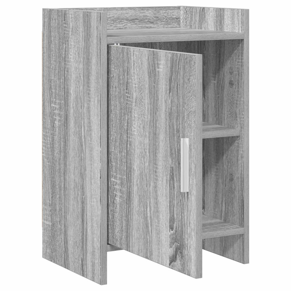 Nightstands 2 pcs Grey Sonoma 40 x 30 x 60 cm Particleboard