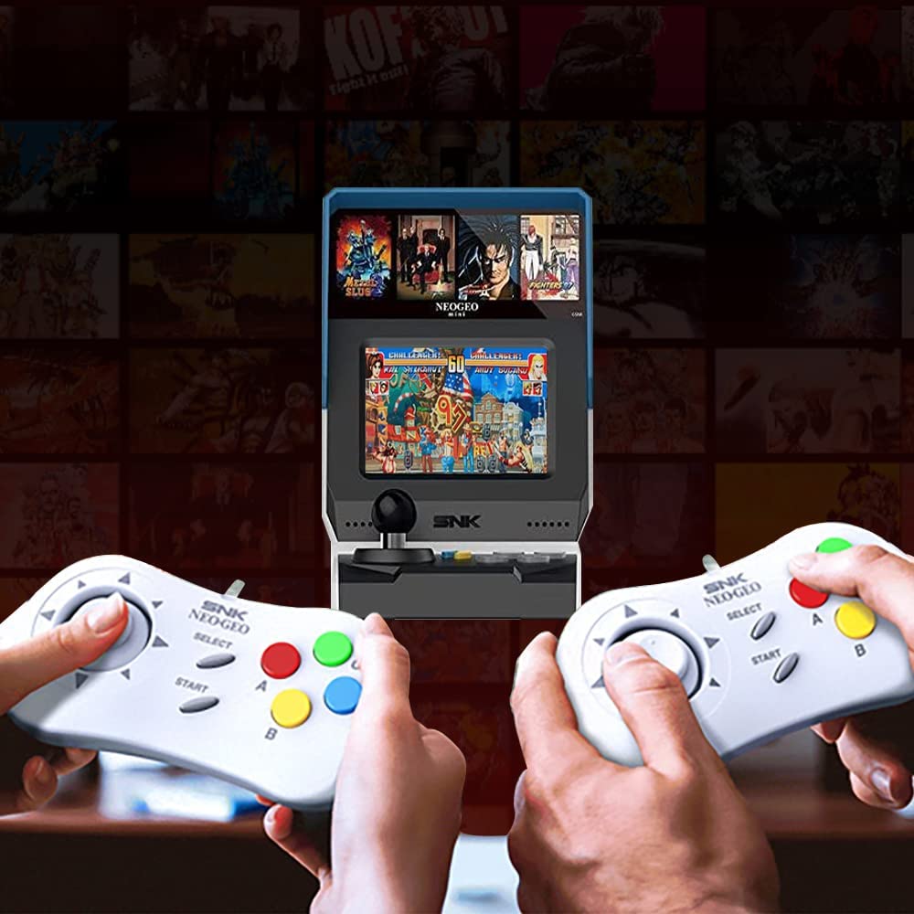 NEOGEO Mini PAD White SNK Classic Wired Game Controller for NEO GEO Arcade Stick Pro - Mini/NEO-GEO
