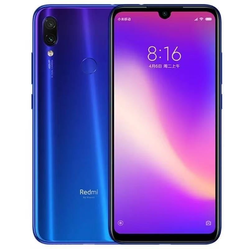 

Оригинальный Xiaomi Redmi Note 7 4G 64G/6G 64G Snapdragon 660AIE Android 4000 мАч Мобильный телефон 48,0 МП+5,0 МП Задняя камера 4G Сотовый телефон 4GB 64GB синий