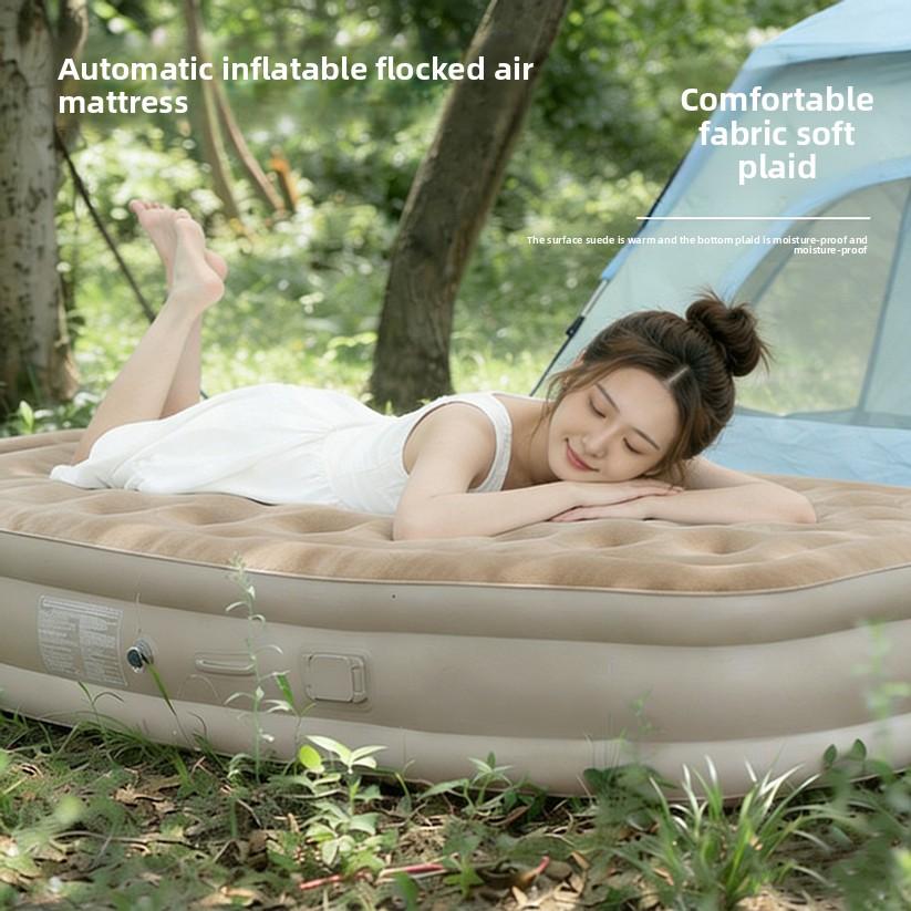 Outdoor Bed Air Cushion Nap Bed Heightening Thickening Air Mattress Inflatable Bed Home Single Air Mattress Double Lunch Break