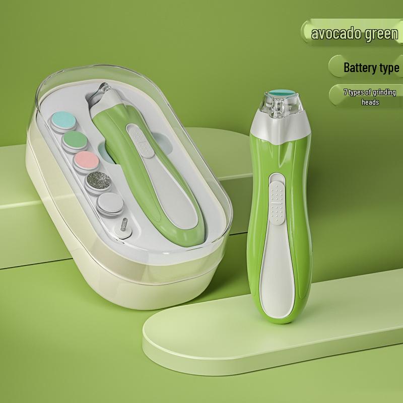 Rechargeable Electric Baby Nail File & Grinder Set