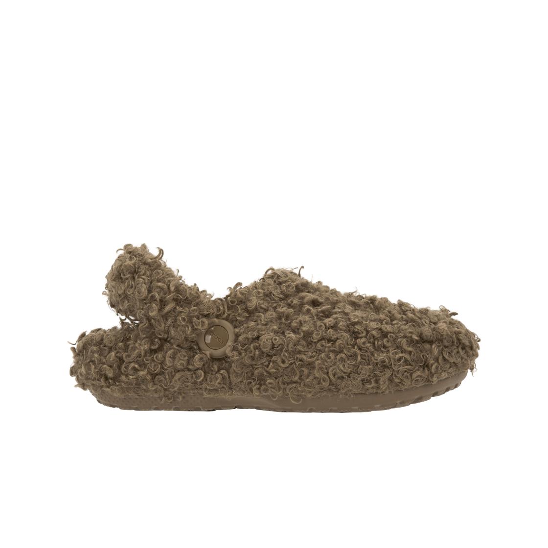 Crocs Модные Универсальные EVA Износостойкие Закрытые Тапочки Женские тапочки Коричневые 210849-2EY 34-35