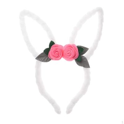 Oreilles Serre-tête Cosplay Lapin de Pâques Accessoires Photo Costume Adorable Mignon Enfants Cerceau pour Cheveux Coiffure
