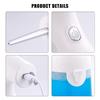 Electric Automatic Foam Soap Dispenser Rechargeable 350ML with Adjustable Foam Nozzle for Shampoo and Body Wash
