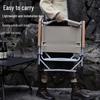OIMG Portable Aluminum Folding Camping Chair