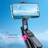 CYKE SS1 Phone Tripod 165cm Extendable Selfie Stick 4-Leg Stable Stand with Bluetooth-compatible Remote