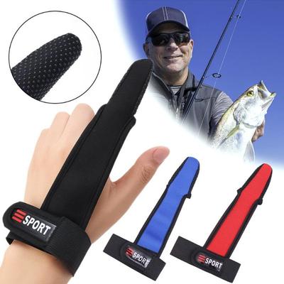 Protector Gloves Single Finger For Fishing Bare Fingertips Fishermen Surfcasting Non-Slip Glove