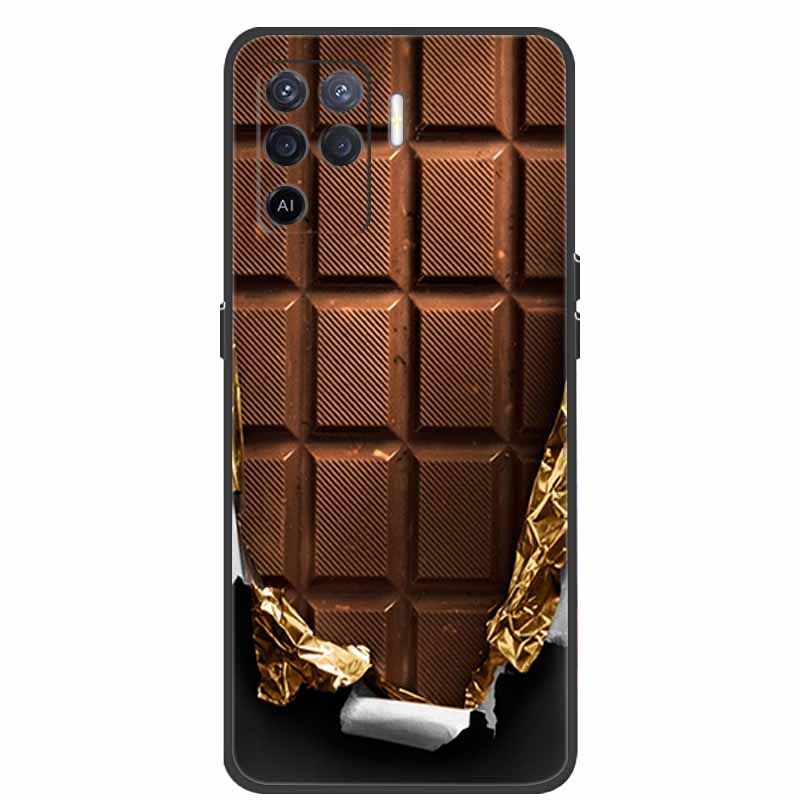 For Coque OPPO Reno5 Lite Case Shockproof Soft silicone TPU Back Cover For Oppo Reno 5Z 5 Lite Phone Case 5Lite CPH2205 Fundas
