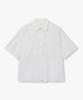 STUDIO TOMBOY [Men] Cotton Washed Two-Pocket Short Sleeve Shirt_White 9156221315