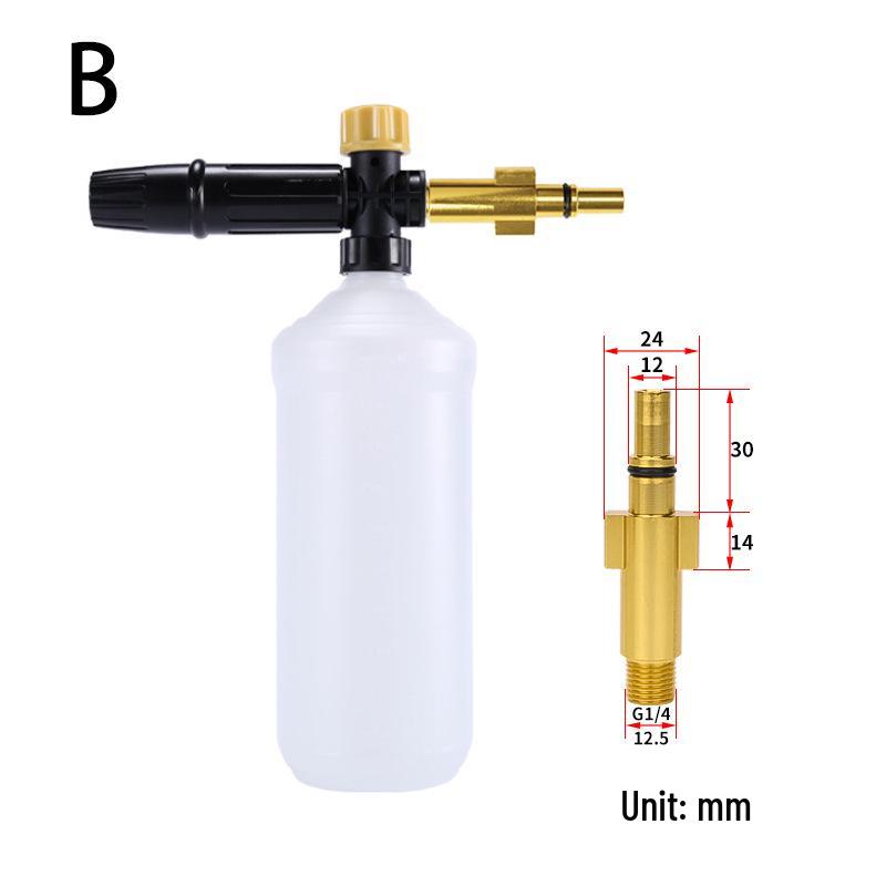 High Pressure Foam Sprayer Water Gun Nozzle for Home & Car Cleaning Machine