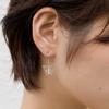 Clear Navi Drop Earring