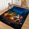 Mystery Inc Campfire Night Tales Printed Rug Soft Texture Nonslip Carpet For Kids Bedroom Play Area Home Decor Great Holiday Gift