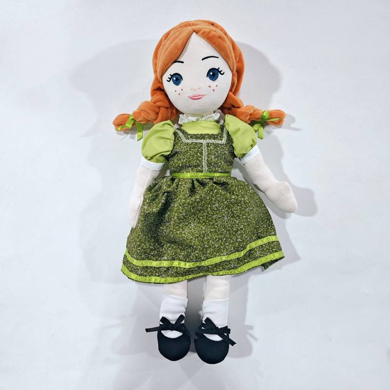 

Frozen Anna Princess Cartoon Plush Doll Soft Stuffed Comfort Rag Toy Bedtime Companion Gift For Little Girls Toddlers