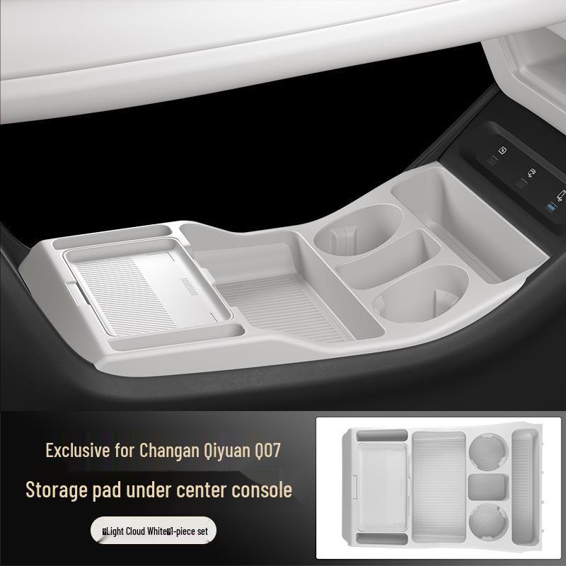 Multi-Functional Silicone Console Storage Box for Changan Qiyuan Q07 Interior