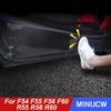 Car Door Anti-kick Pad Sticker Anti-dirty Protector Film For Mini Cooper S JCW One R55 R56 R60 F54 F55 F56 F60 Car