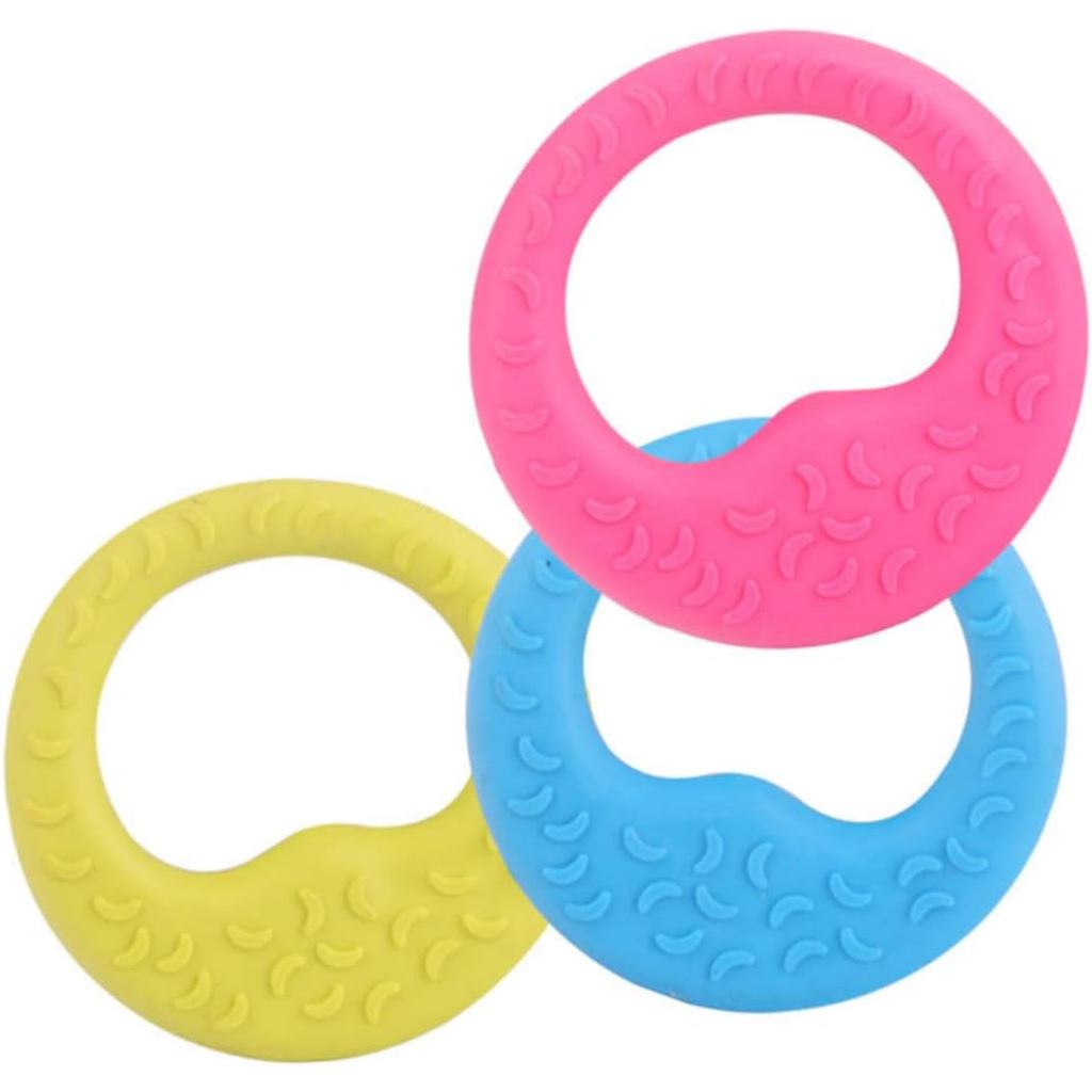 New Pet Products Moon Pet ToysTPR Toys Moon Bite Resistant Teeth Grinding Training DogsTPR Moon Dog Toys EasyTo Clean InteractiveToys Cat and Dog Toys