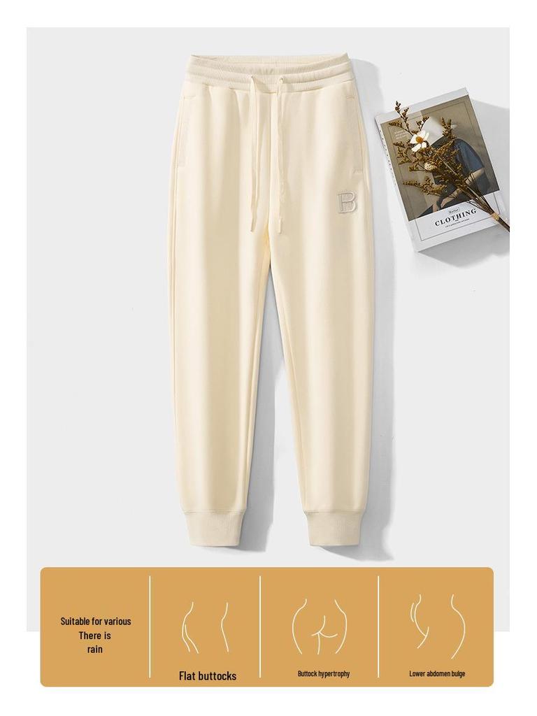 GAGN Women's High Waist Purple Straight-Leg Casual Sports Pants - Simple, Loose, and Versatile.