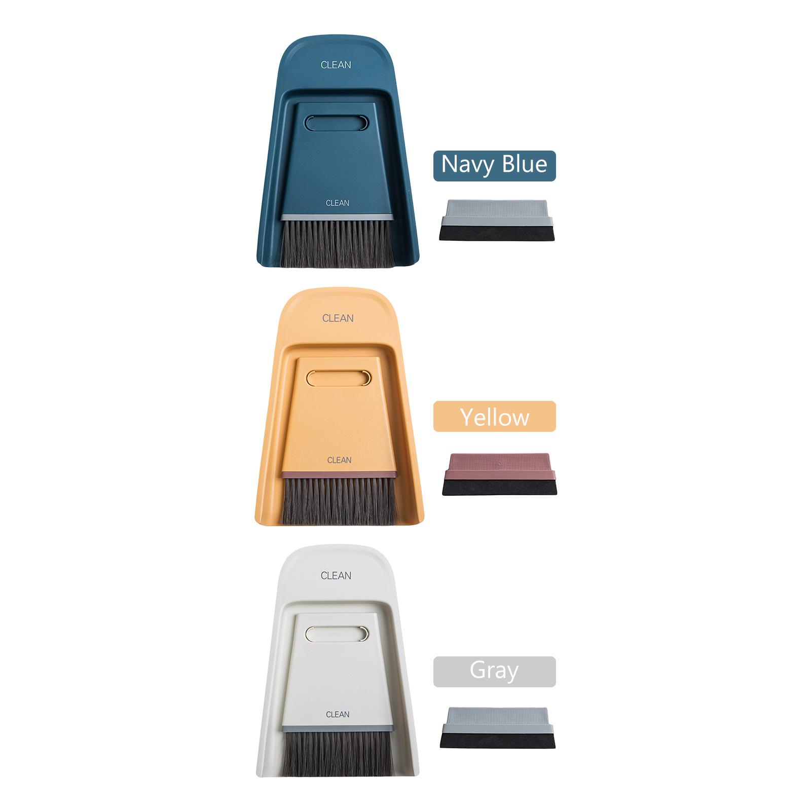 Dustpan and Brush Set Soft   Brush Window Squeegee   Hand Broom Lightweight Clean Brush for Home Kitchen   Floor Cleaning Tool Kit
