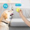 3pcs PrimePets Tennis Balls For Dogs, 2.5 Inch Thick Bouncy Dog Ball, Interactive Dog Toys For Indoor Outdoor, Fetch Balls For M