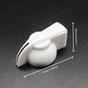 8Pcs Guitar Potentiometer Knob Aluminum Foil Effect Speaker Knob 180 Degree Volume Adjustment Guitar Knob Circular Hole 6Mm
